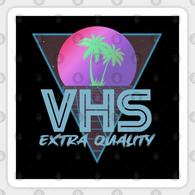 VHS "Extra Quality" #6 Sticker by RickTurner